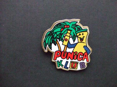 Punica club vruchtendrank onder de palmboom